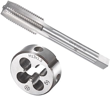 乐天商城 - M13 x 1.5スレッド メートル系小ねじタップと丸ダイスツールキット アプリケーション:ネジ切りタッピング修正用