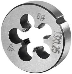樂天商城 - メトリック調整可能なラウンドダイス M13 X 1.25 合金鋼製右巻きスレッドダイス