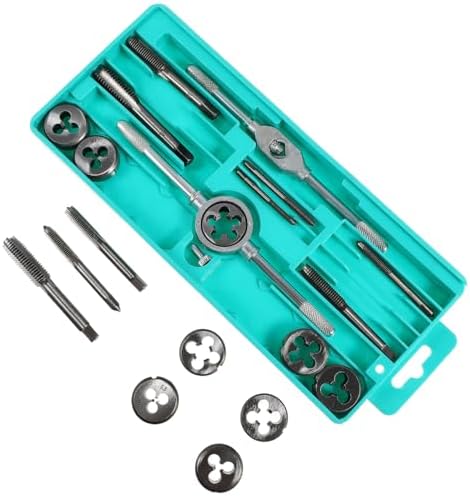 Rakuten - タップ ダイス セット M3-M12 ねじ切り 工具 20点セット タップレンチ付き