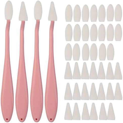 擦筆 スポンジ 4本 交換用スポンジ刀頭40個 ぼかし筆 スケッチ用品 鉛筆画 木炭画 ...