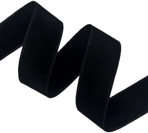 ベルベット リボン ヘアアクセサリー 25mm幅 9メートル 手作り装飾 入学式 卒業式 ウェディング