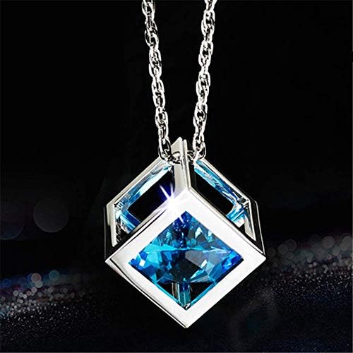 ペンダントミラー用デコレーション 車内 水晶 ハンギングオーナメント チャーム 装飾 アクセサリー (ブルーデ)