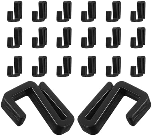 S字型 フック プラスチック製 ハンガー 20個セット 衣類用 クローゼット用 省スペース