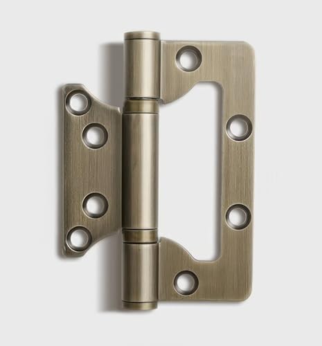 樂天商城 - 蝶番 ステンレス 静音 ドア 丁番 厚さ2.5MM 長さ100MM 幅75MM 油圧式 扉 平蝶番 2個入 ネジ付き
