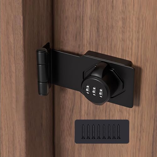 ● 製品特徴 3ビットダイヤル式補助錠で、鍵を必要とせず、鍵の紛失を防止します。 ダイヤルのパスワードは可変で、初期パスワードは0-0-0です。 ピンで穴に挿入すればパスワードを変更できます。 機械式パスワードドアロックはスムーズに回転し、左右共通で、 回転して開き、パスワードの読み取りと設定が向上しています。 ● 使いやすい ダイヤルキーは左または右に取り付けることができ、 お好みでパスワードロックの設置位置を決められます。 貴重品管理や安全対策、防犯対策、 子どものドア開け防止、戸棚開け対策に適しています。 ● 高品質材質 ドアロックは丈夫で耐久性のある亜鉛合金で作られ、 防錆仕様のめっき表面です。 耐久性と防錆性に優れ、屋内外の湿った環境でも 高い品質と寿命を実現しています。 ● 取り付け簡単 本製品には取り付けネジが付属しており、 適切な位置にネジを取り付けるだけで完成します。 接着剤でべたべたしたドアロックを使うよりも、 ねじで取り付けたほうが耐久性が高く、防犯効果が高いです。 パスワードの設定とインストールの詳細はビデオを参照してください。 ● 幅広い適用 ロッカー、郵便ポスト、収納ボックス、書庫、 冷蔵庫ドア、冷凍庫、引き出しロック、家具、 室内ドアの扉ロックに適しています。● 製品特徴 3ビットダイヤル式補助錠で、鍵を必要とせず、鍵の紛失を防止します。 ダイヤルのパスワードは可変で、初期パスワードは0-0-0です。 ピンで穴に挿入すればパスワードを変更できます。 機械式パスワードドアロックはスムーズに回転し、左右共通で、 回転して開き、パスワードの読み取りと設定が向上しています。 ● 使いやすい ダイヤルキーは左または右に取り付けることができ、 お好みでパスワードロックの設置位置を決められます。 貴重品管理や安全対策、防犯対策、 子どものドア開け防止、戸棚開け対策に適しています。 ● 高品質材質 ドアロックは丈夫で耐久性のある亜鉛合金で作られ、 防錆仕様のめっき表面です。 耐久性と防錆性に優れ、屋内外の湿った環境でも 高い品質と寿命を実現しています。 ● 取り付け簡単 本製品には取り付けネジが付属しており、 適切な位置にネジを取り付けるだけで完成します。 接着剤でべたべたしたドアロックを使うよりも、 ねじで取り付けたほうが耐久性が高く、防犯効果が高いです。 パスワードの設定とインストールの詳細はビデオを参照してください。 ● 幅広い適用 ロッカー、郵便ポスト、収納ボックス、書庫、 冷蔵庫ドア、冷凍庫、引き出しロック、家具、 室内ドアの扉ロックに適しています。