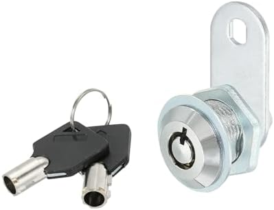 デッドボルトサイズ: 42x19mm / 1.65x0.75"(L*W) チューブ状カムロック本体の長さ: 16mm / 0.63" 最大パネル厚さ: 10mm / 0.4" 取り付け穴の直径: 17.5mm / 0.69" キーが異なるとは、セット内の各ロックがそれぞれのキーで操作されることを意味します。 各キーは特定のロックのみを操作でき、個別のアクセス制御を提供します。 1つのキーで複数のロックを開けることはできません。 耐久性のある素材: カムロックは、亜鉛合金と鋼で作られており、メッキ仕上げです。 長期間の使用に耐え、錆びにくく、腐食や摩耗に強いです。 用途: キーが異なるキャビネットカムロックは、キャビネット、ファイルキャビネット、机の引き出し、郵便受け、テーブルトップショーケース、ドア、引き出しのロック、デッドボルトロック、カムロック、引き戸のロックやラッチに適しています。 オフィス、店舗、空港などで広く使用されています。 取扱説明: 簡単で迅速に取り付けることができ、90度回転させるだけで開けることができます。 鍵を保持する必要はなく、ロックされた状態と解除された状態から鍵を取り外すことができます。デッドボルトサイズ: 42x19mm / 1.65x0.75"(L*W) チューブ状カムロック本体の長さ: 16mm / 0.63" 最大パネル厚さ: 10mm / 0.4" 取り付け穴の直径: 17.5mm / 0.69" キーが異なるとは、セット内の各ロックがそれぞれのキーで操作されることを意味します。 各キーは特定のロックのみを操作でき、個別のアクセス制御を提供します。 1つのキーで複数のロックを開けることはできません。 耐久性のある素材: カムロックは、亜鉛合金と鋼で作られており、メッキ仕上げです。 長期間の使用に耐え、錆びにくく、腐食や摩耗に強いです。 用途: キーが異なるキャビネットカムロックは、キャビネット、ファイルキャビネット、机の引き出し、郵便受け、テーブルトップショーケース、ドア、引き出しのロック、デッドボルトロック、カムロック、引き戸のロックやラッチに適しています。 オフィス、店舗、空港などで広く使用されています。 取扱説明: 簡単で迅速に取り付けることができ、90度回転させるだけで開けることができます。 鍵を保持する必要はなく、ロックされた状態と解除された状態から鍵を取り外すことができます。