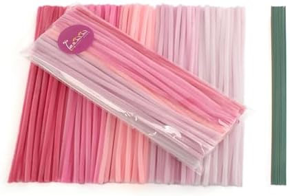 樂天商城 - モール カラーミックス 110本 フラワースティック 10本 クラフト 手芸 DIY 造形材料