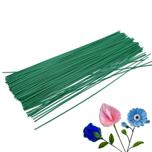 Rakuten - フローラル ワイヤー 造花 手芸用 30cm 2mm 50本