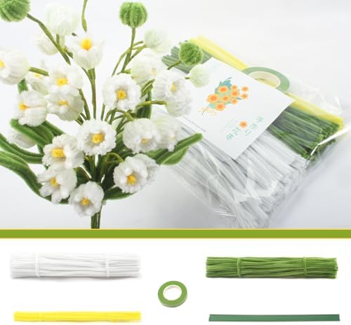 すずらん 9本 作れる 手芸モールキット DIY 手作りセット ギフト