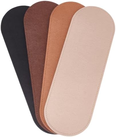 樂天商城 - バッグ底板 カバンの中敷 楕円形 4枚セット フェルト製 30x10cm