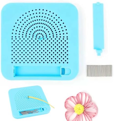ペーパークイリングボード クイリングニットボード ピンボックス付き ペーパークラフトツール 20本針付き クイリングツール DIYクイリングボード