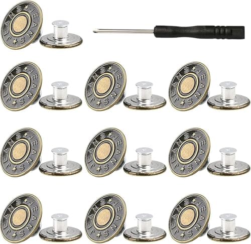 �����󥺥ܥ��� 17mm 10�ĥ��å� ��ñ���դ� �ͥ��� DIY �����ѥ�ľ�� ���� ���/����/��˥�� ���ѥɥ饤�С��դ�