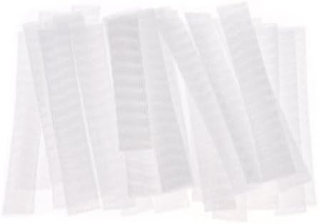 プラスチック ワイヤーメッシュ 100個 セット 6cm x 1cm メイクブラシ 保護用