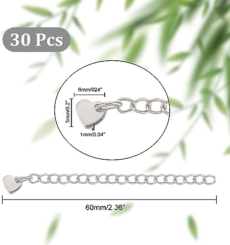 30�� 60mm �֥쥹��å� ��Ĺ�������� ���ƥ�쥹�������� �ϡ��ȥ��㡼���դ� ���奨�꡼������