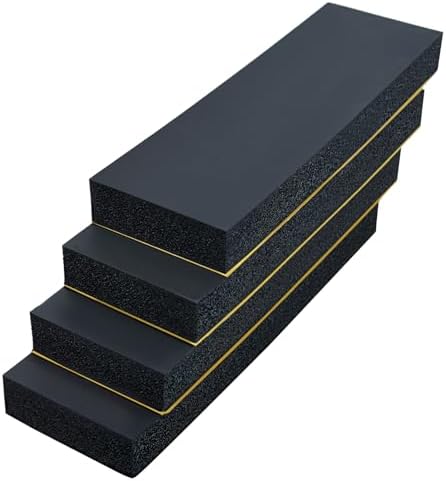 ガレージウォールプロテクター 30cm×10cm×3cm 4パック 車ドア傷防止プロテクター EVAフォーム 自己粘着