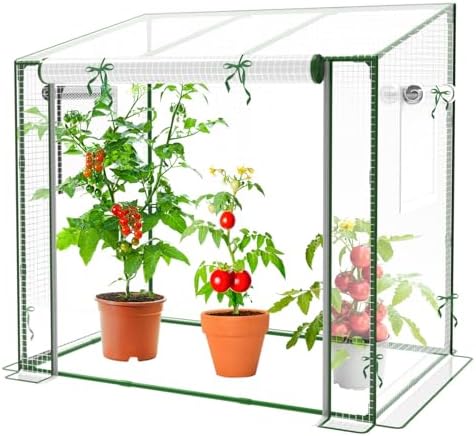 ミニ温室 120cm×80cm×120cm 防寒カバー 植物 育苗 簡易温室