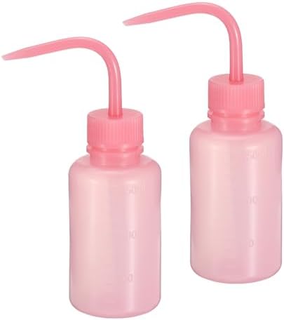 樂天商城 - ピンク 150ml 洗浄 ボトル 2個 プラスチック 絞る 細口 散水 ツール