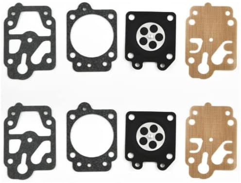 樂天商城 - キャブレター ダイヤフラムセット 2セット8個入り 修理用 刈り払い機 パーツ 草刈り機 部品 交換部品 修理 キット