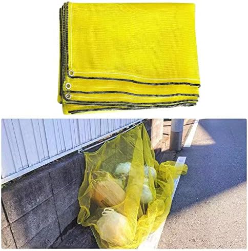 【サイズ】 約2.0m × 3.0m、45Lゴミ袋が約710個入ります。網目は約4mm角で、合金おもり付きです。 【材質】 耐久性に優れたHDPE素材を使用しており、3年以上の寿命があります。太陽光、雨、空気が通過できるため、UVカット材料を使用しており、四季を通じて使用可能です。 【強力ガード】 カラスの視覚では見えにくい黄色のネットで、ゴミをしっかり守ります。周囲には合金おもりロープが入っており、強風の日でも飛ばされることはありません。 【使い方】 ゴミ袋の上から被せるだけで簡単に使用できます。ゴミ置場の周囲に木や石などにロープで縛ると、より丈夫になります。通気性が良く、臭いがこもることはありません。【サイズ】 約2.0m × 3.0m、45Lゴミ袋が約710個入ります。網目は約4mm角で、合金おもり付きです。 【材質】 耐久性に優れたHDPE素材を使用しており、3年以上の寿命があります。太陽光、雨、空気が通過できるため、UVカット材料を使用しており、四季を通じて使用可能です。 【強力ガード】 カラスの視覚では見えにくい黄色のネットで、ゴミをしっかり守ります。周囲には合金おもりロープが入っており、強風の日でも飛ばされることはありません。 【使い方】 ゴミ袋の上から被せるだけで簡単に使用できます。ゴミ置場の周囲に木や石などにロープで縛ると、より丈夫になります。通気性が良く、臭いがこもることはありません。
