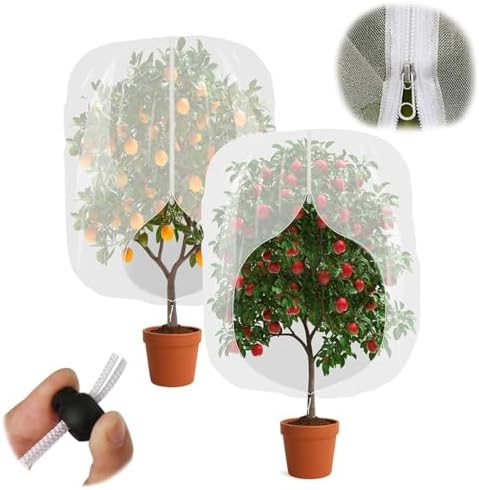 【高耐久＆安全素材】 植物保護カバーは無毒・無臭の高品質ポリエチレンPE素材を採用。 紫外線、雨風、寒さに強く、約1mmの極細メッシュで害虫・鳥・小動物から野菜・果樹・花を完全に保護します。 軽量で植物に負担をかけず、長期間繰り返し使用可能です。 【簡単装着＆便利なファスナー＆巾着設計】 底部の調整可能な巾着紐で植物にぴったりフィットし、強風でも落下を防止します。 長い金属ファスナーでネットを外さずに水やり、施肥、収穫が可能です。 手入れが簡単で、忙しい家庭菜園でも快適に使えます。 【通気性＆光合成を妨げない構造】 高密度1mmメッシュにより、必要な日光・空気・水分をしっかり通しつつ害虫や鳥の侵入を防止します。 植物の光合成と成長を維持し、猛暑や多湿の日でも涼しく健康的な環境を提供します。 プランター、花壇、温室、バルコニーなど幅広く活用可能です。 【幅広いサイズ＆多用途】 サイズは幅100〜300cm、高さ70〜300cmまで選択可能です。 野菜、果樹、観葉植物、庭木、温室、花壇など多彩な用途に対応します。 複数の植物をまとめて保護でき、2枚セットで家族や家庭菜園全体のコストパフォーマンスも抜群です。 【害虫・鳥対策＆農薬削減効果】 アブラムシ、蝶、コナジラミ、鳥、ウサギなどから植物を守り、農薬使用量を大幅に削減します。 果物や野菜の残留物を最小限に抑え、安全で健康的な作物を育成します。 耐久性と柔軟性を兼ね備え、季節を問わず繰り返し使用可能なエコな防虫ネットです。【高耐久＆安全素材】 植物保護カバーは無毒・無臭の高品質ポリエチレンPE素材を採用。 紫外線、雨風、寒さに強く、約1mmの極細メッシュで害虫・鳥・小動物から野菜・果樹・花を完全に保護します。 軽量で植物に負担をかけず、長期間繰り返し使用可能です。 【簡単装着＆便利なファスナー＆巾着設計】 底部の調整可能な巾着紐で植物にぴったりフィットし、強風でも落下を防止します。 長い金属ファスナーでネットを外さずに水やり、施肥、収穫が可能です。 手入れが簡単で、忙しい家庭菜園でも快適に使えます。 【通気性＆光合成を妨げない構造】 高密度1mmメッシュにより、必要な日光・空気・水分をしっかり通しつつ害虫や鳥の侵入を防止します。 植物の光合成と成長を維持し、猛暑や多湿の日でも涼しく健康的な環境を提供します。 プランター、花壇、温室、バルコニーなど幅広く活用可能です。 【幅広いサイズ＆多用途】 サイズは幅100〜300cm、高さ70〜300cmまで選択可能です。 野菜、果樹、観葉植物、庭木、温室、花壇など多彩な用途に対応します。 複数の植物をまとめて保護でき、2枚セットで家族や家庭菜園全体のコストパフォーマンスも抜群です。 【害虫・鳥対策＆農薬削減効果】 アブラムシ、蝶、コナジラミ、鳥、ウサギなどから植物を守り、農薬使用量を大幅に削減します。 果物や野菜の残留物を最小限に抑え、安全で健康的な作物を育成します。 耐久性と柔軟性を兼ね備え、季節を問わず繰り返し使用可能なエコな防虫ネットです。