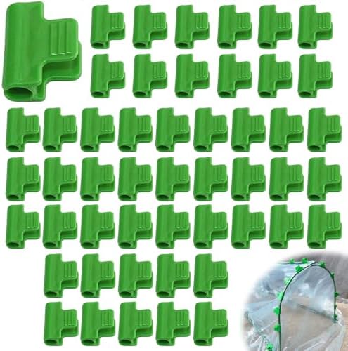 樂天商城 - クリップ 50個 植物用クリップ 温室用クリップ 支柱固定クリップ 直径5mmチューブ適用 園芸用品 家庭菜園用