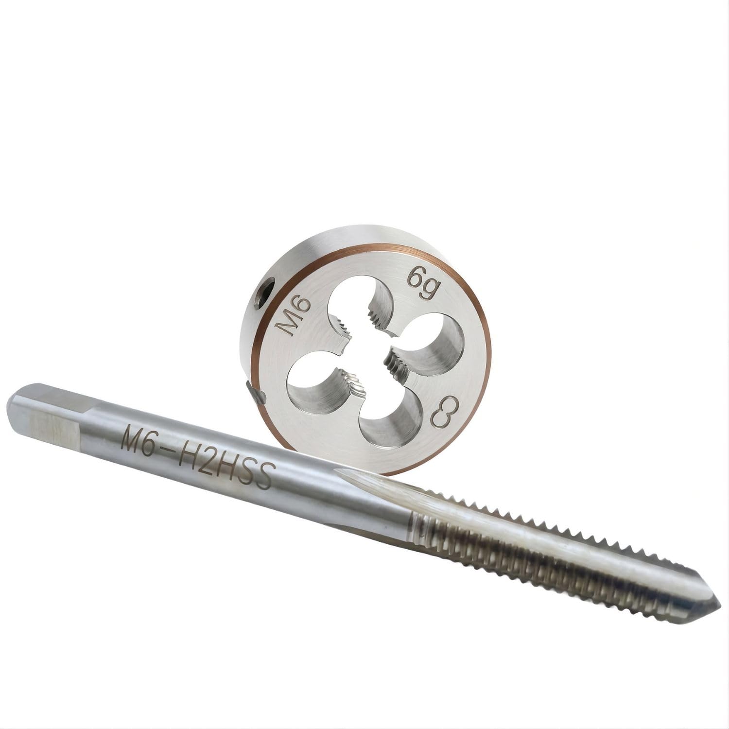 樂天商城 - タップ ダイス M6×1mm ねじ切り タップダイス ネジ山 ネジ穴 ボルト 雄ネジ 雌ネジ 加工 修復