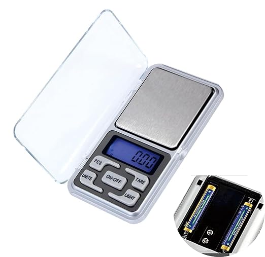 ポケットスケール デジタルスケール 精密 0.01g単位 500g範囲 日本語説明書付き 携帯タイプはかり スケール 秤 業務用 高精密 計量天秤