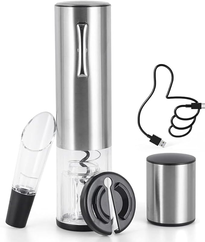 ワインオープナー USB充電式 自動栓�