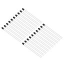 サーミスタ抵抗器 10Kオーム MF52-103 5%高精度 電流リミッター温度センサー 温度測定用