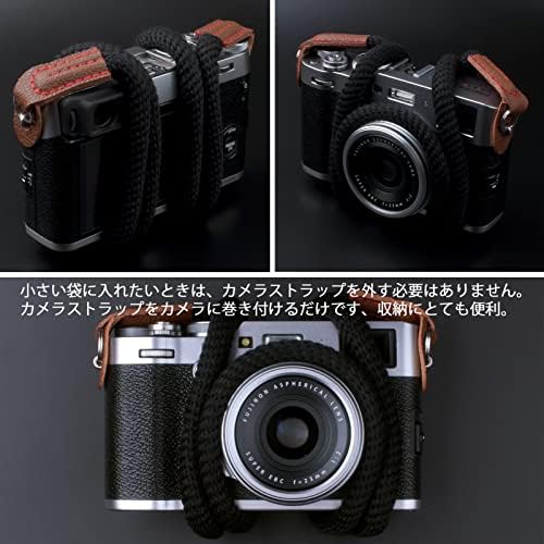 カメラネックストラップ ソフトコットン カメラストラッ 一眼レフ/ミラーレス/コン...