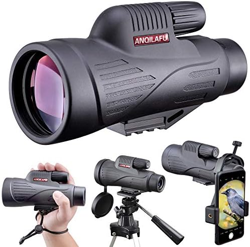 12x50 HD単眼鏡 スマートフォンホルダー付き