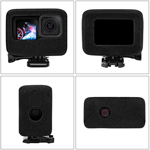 GoPro HERO12・11・10・9専用 防風カバー 防風スポンジケース ブラック