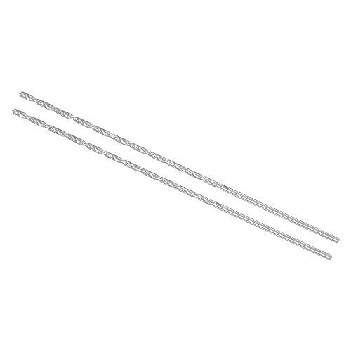 樂天商城 - エクストラロングツイストドリルビット 4.6 mm x 45 mm ツイストドリルビット 金属 木工 プラスチック アルミニウム用 2個
