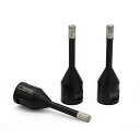 ダイヤモンドドリル 3pcs 6mm 硬質磁器タイル・石材タイル穴あけ用 M10軸径 壁タイル石器花崗岩ダイヤドリル(4)