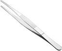 ピンセット 180mmの長さ 直線で鈍い鋸歯のついた先端のピンセット - 機械装置の製品修理用