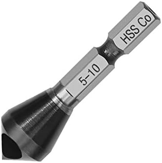 面取りカッター ステンレス用 六角軸 鉄工用 穴開き型 (5-10mm)