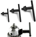 チャックハンドルとドリルチャックキーのセット 3本組 10mm/13mm/16mm
