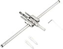 自在錐 円切り サークルカッター 直径30-300mm 超硬合金鋼刃 穴開け 切割孔 DIY工具 六角レンチ付き