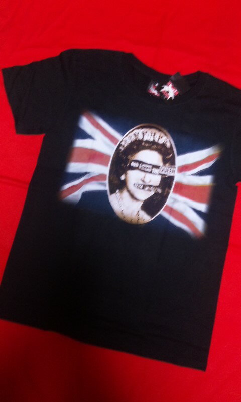 ロックTシャツ　PUNK系　SEX PISTOLS God save the queen　S/M/L /XL　バンT/バンドT/ハードロック/HM/HR/ヘビーメタル/セックスピストルズ