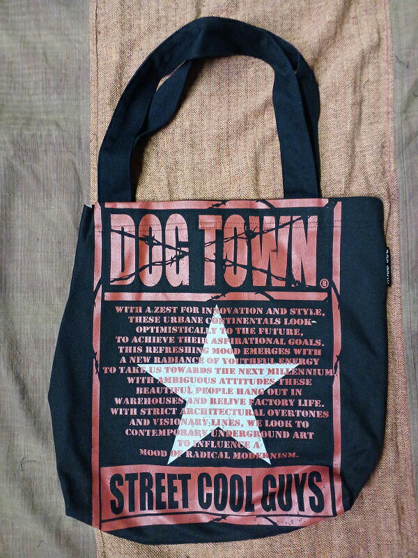 DOG TOWN(ドッグタウン)　トートバッグ　手提げ　バック　アメカジ　お兄系　オラオラ系