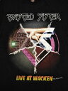 ロックTシャツ　Twisted Sister (トゥイステッド・シスター) LIVE AT WHCKEN S M　L XL/バンT/バンドTシャツ/ハ−ドロック/HM/HR/ヘビ−メタル/グラムメタル