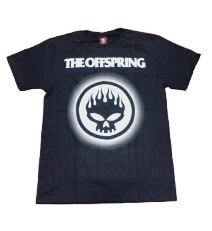 ロックTシャツ　THE OFFSPRING(オフスプリング)　半袖　Tシャツ　黒　M　L　ブラック/バンT/.バンドTシャツ