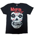 MISFITS ロックTシャツ M L XL ミスフィッツ/バンT/黒/HM/半袖/ヘビ-メタル/バンドTシャツ/ドクロ/スカル/メンズ/夏物