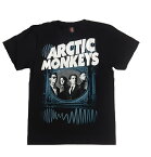 ロックTシャツ　Arctic Monkeys(アークティック・モンキーズ) S　M　L 黒/ブラック/バンT/バンドTシャツ/ハードロック/HM/HR/メンズ/夏物/イングランド