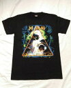 ロックTシャツ Def Leppard(デフ レパード) Hysteria S/M/L/XL/黒/ブラック/バンT/バンドTシャツ/ハードロック/HM/HR/ヘビーメタル/メンズ/夏物