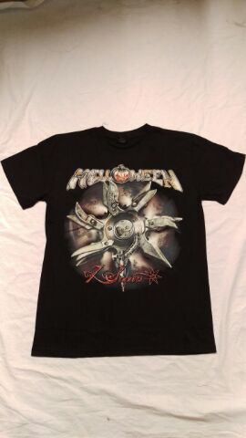 ロックTシャツ　HELLOWEEN(ハロウィン) S/M/L/XL バンT/バンドT/ヘビ−メタル/ハ−ドロック/HM/HR/ジャーマンメタル