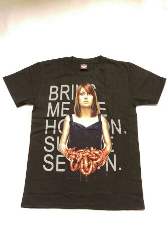 ロックTシャツ　Bring Me the Horizon(ブリング・ミー・ザ・ホライズン)　S　M　L XL/黒/ブラック/バンT/バンドTシャツ/ハードロック/HM/HR