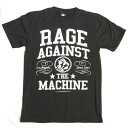 ロックTシャツ Rage Against the Machine（レイジ アゲインスト ザ マシーン） S M L XL バンT/バンドT/ハードロック/HM/HR/ヘビーメタル/メンズ/夏物