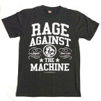 ロックTシャツ　Rage Against the Machine（レイジ・アゲインスト・ザ・マシーン）　S M L XL バンT/バンドT/ハードロック/HM/HR/ヘビーメタル/メンズ/夏物