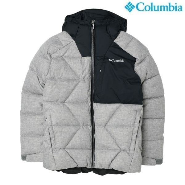 コロンビア ジュニア 中綿ジャケット ウインター パウダーII キルティッド ジャケット グレー Columbia Winter Powder II Quilted Jacket SB5454-023